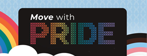 Colorful Move with Pride logo